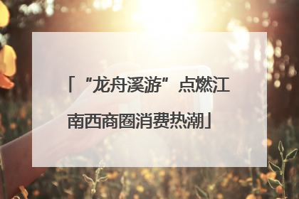 “龙舟溪游”点燃江南西商圈消费热潮