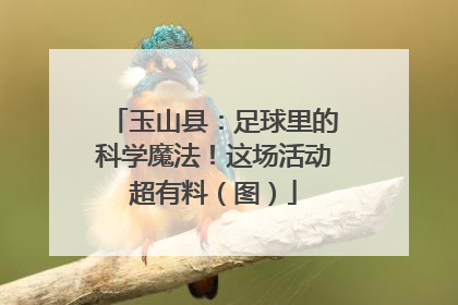 玉山县：足球里的科学魔法！这场活动超有料（图）