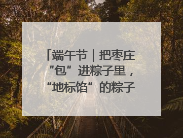 端午节｜把枣庄“包”进粽子里，“地标馅”的粽子诞生了！