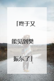 终于又能见到樊振东了