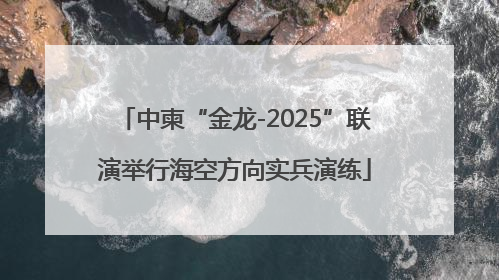 中柬“金龙-2025”联演举行海空方向实兵演练