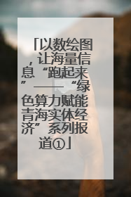 以数绘图，让海量信息“跑起来”——“绿色算力赋能青海实体经济”系列报道①