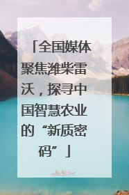 全国媒体聚焦潍柴雷沃，探寻中国智慧农业的“新质密码”