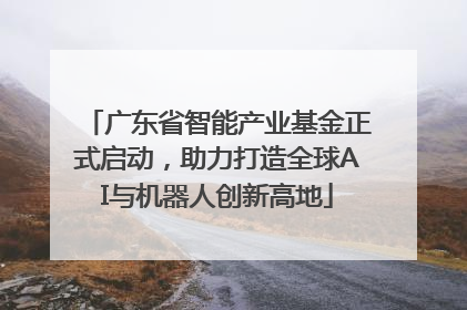 广东省智能产业基金正式启动，助力打造全球AI与机器人创新高地