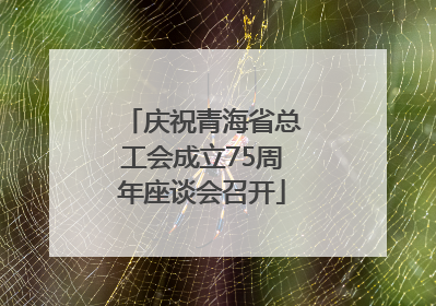 庆祝青海省总工会成立75周年座谈会召开