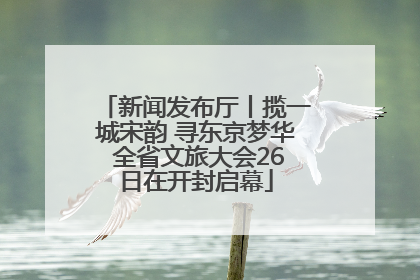 新闻发布厅丨揽一城宋韵 寻东京梦华 全省文旅大会26日在开封启幕