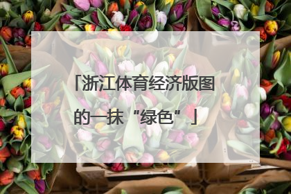 浙江体育经济版图的一抹“绿色”