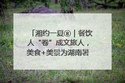 湘约一夏⑧｜餐饮人“卷”成文旅人，美食+美景为湖南暑期旅游上大分