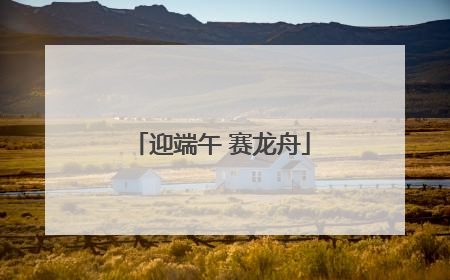 迎端午 赛龙舟