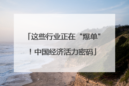 这些行业正在“爆单”！中国经济活力密码