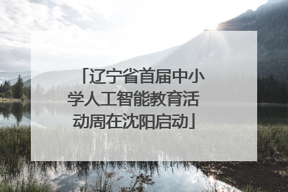 辽宁省首届中小学人工智能教育活动周在沈阳启动