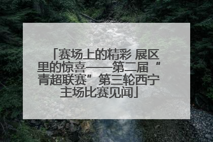 赛场上的精彩 展区里的惊喜——第二届“青超联赛”第三轮西宁主场比赛见闻