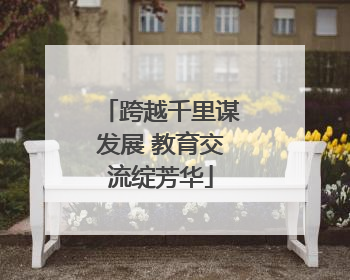 跨越千里谋发展 教育交流绽芳华