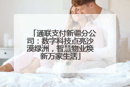 通联支付新疆分公司：数字科技点亮沙漠绿洲，智慧物业焕新万家生活