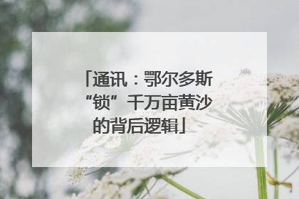 通讯：鄂尔多斯“锁”千万亩黄沙的背后逻辑