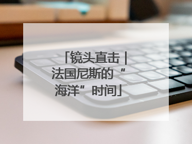 镜头直击｜法国尼斯的“海洋”时间
