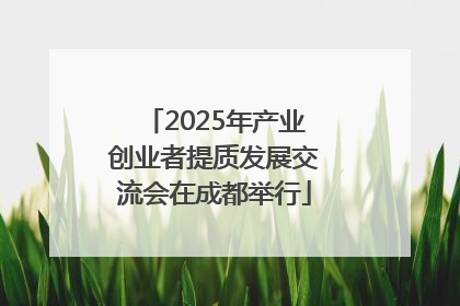 2025年产业创业者提质发展交流会在成都举行