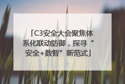 C3安全大会聚焦体系化联动防御，探寻“安全+数智”新范式