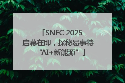 SNEC 2025启幕在即，探秘易事特“AI+新能源”